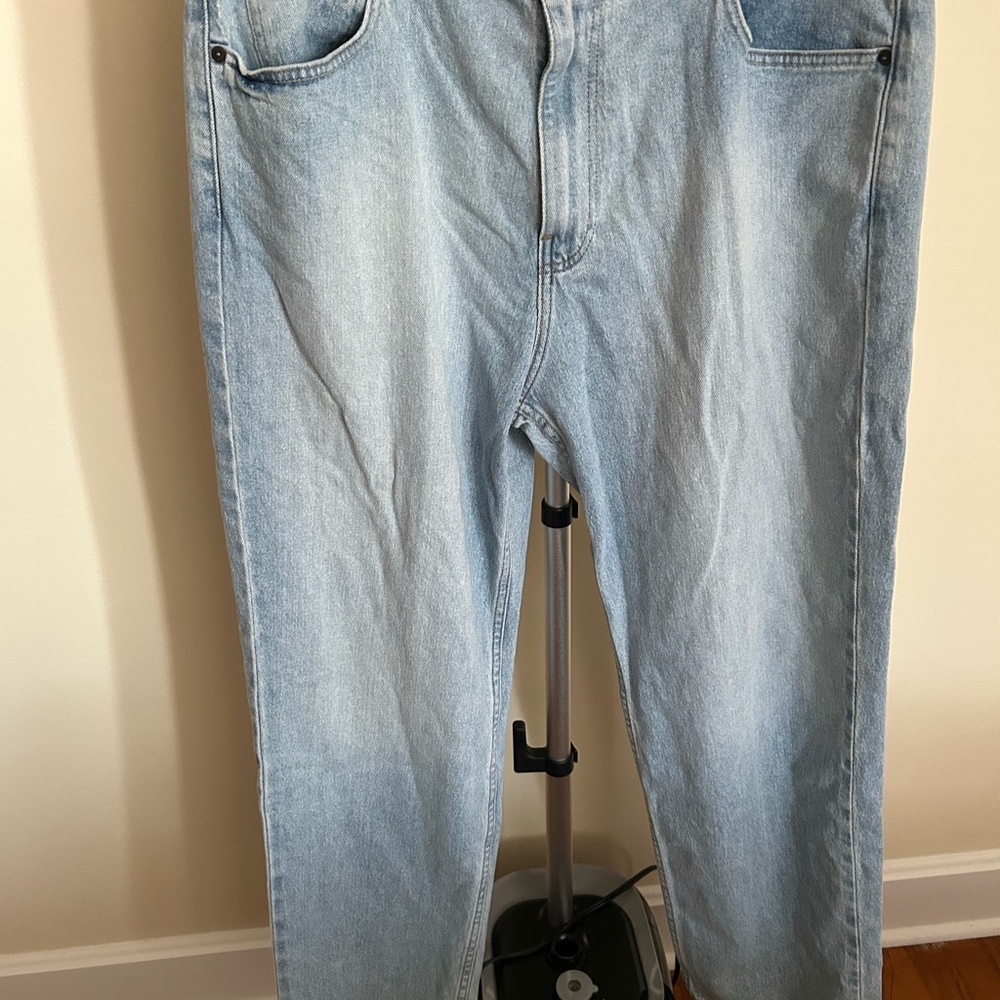 Hollister Men's Baggy Light Blue Jeans